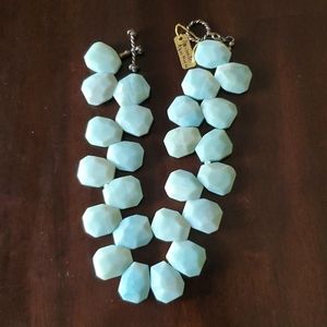 Aqua Marine Amazonite Necklace